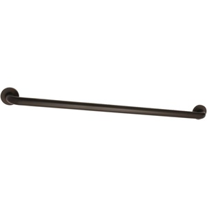 image:imageKingston Brass DR514420 Meridian 42Inch x 114Inch OD Brass ADA Grab Bar in Matte BlackOil Rubbed Bronze