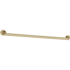 image:imageKingston Brass DR514420 Meridian 42Inch x 114Inch OD Brass ADA Grab Bar in Matte BlackPolished Brass