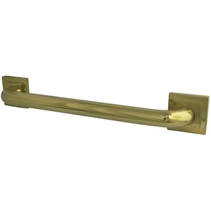 image:imageKingston Brass DR614325 Designer Trimscape Claremont Decor 32Inch Grab Bar with 125Inch Outer Diameter Oil Rubbed BronzePolished Brass