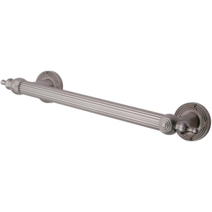 image:imageKingston Brass DR710122 Designer Trimscape Templeton Grab Bar 12Inch with TL TIP Polished BrassBrushed Nickel