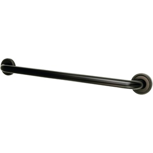 image:imageKingston Brass DR814365 Designer Trimscape Laurel Decor 36Inch Grab Bar with 125Inch Outer Diameter Oil Rubbed BronzeOil Rubbed Bronze
