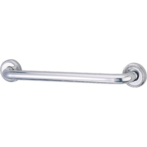 image:imageKingston Brass DR814365 Designer Trimscape Laurel Decor 36Inch Grab Bar with 125Inch Outer Diameter Oil Rubbed BronzePolished Chrome