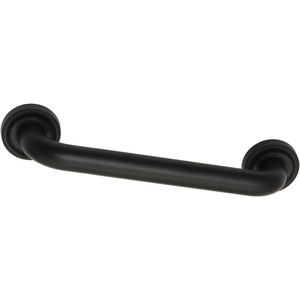 image:imageKingston Brass DR914122 Designer Trimscape Camelon 12Inch Grab Bar Polished BrassMatte Black
