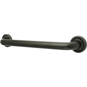 image:imageKingston Brass DR914122 Designer Trimscape Camelon 12Inch Grab Bar Polished BrassOil Rubbed Bronze