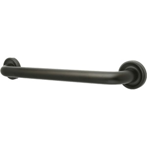 image:imageKingston Brass DR914242 Camelon 24Inch X 114Inch OD Grab Bar Polished BrassOil Rubbed Bronze