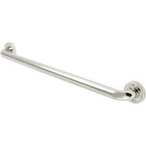 image:imageKingston Brass DR914242 Camelon 24Inch X 114Inch OD Grab Bar Polished BrassPolished Nickel