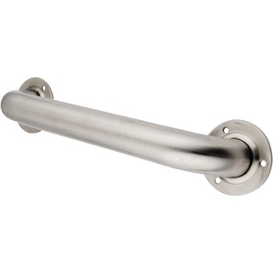 image:imageKingston Brass GB1432CT 32 Stainless Steel Grab Bar Brushed NickelGB1232ES Exposed Flange