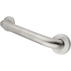 image:imageKingston Brass GB1432CT 32 Stainless Steel Grab Bar Brushed NickelGB1242CT Concealed Flange Textured