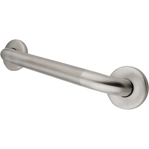 image:imageKingston Brass GB1432CT 32 Stainless Steel Grab Bar Brushed NickelGB1424CT Concealed Flange Textured