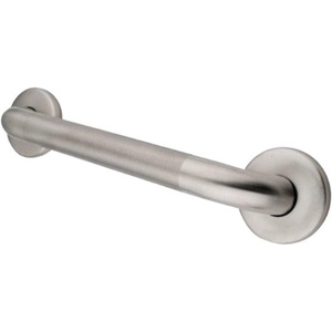 image:imageKingston Brass GB1432CT 32 Stainless Steel Grab Bar Brushed NickelGB1436CT Concealed Flange Textured