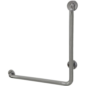 image:imageKingston Brass GBL1224CSL8 24x 24 LShaped Grab Bar  Left Hand Brushed NickelMirror