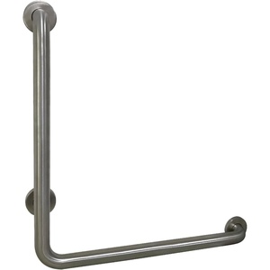 image:imageKingston Brass GBL1224CSR8 24x 24 LShaped Grab Bar  Right Hand Brushed Nickel