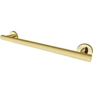 image:imageKingston Brass GBS1412CS7 Berwyn 12Inch x 114Inch OD Stainless Steel Grab Bar in Brushed BrassPolished Brass