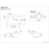 image:imageKingston Brass LB21147 Chancellery 21 Ceramic Undermount Bathroom Sink White