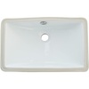 image:imageElements of Design Kingston Brass LB18127 Fauceture Courtyard Undermount Bathroom Sink with Overflow 1825 x 1194 x 688 White