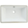 image:imageKingston Brass LB21137 Fauceture Castillo Undermount Bathroom Sink with Overflow White