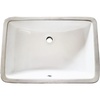 image:imageKingston Brass LB21158 Piazza 21 Ceramic Undermount Bathroom Sink White