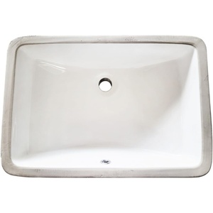 image:imageKingston Brass LB21158 Piazza 21 Ceramic Undermount Bathroom Sink White