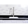 image:imageGourmetier GCKTS15158 15X15 Single Bowl Top Mount DropIn Kitchen Sink WhiteWhite