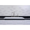 image:imageGourmetier GCKTS15158 15X15 Single Bowl Top Mount DropIn Kitchen Sink WhiteWhite