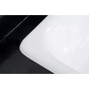 image:imageGourmetier GT33229D2 Petra Galley 33Inch Cast Iron Double Bowl DropIn Kitchen Sink 2Hole WhiteWhite