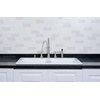 image:imageGourmetier GT33229D5 Petra Galley 33Inch Cast Iron Double Bowl DropIn Kitchen Sink 5Hole White