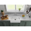 image:imageGourmetier KGPF311910EBC 30 Fireclay Farmhouse Kitchen Sink Matte WhiteMatte White