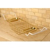 image:imageKingston Brass CC2152 Claw Foot Bath Tub Shelf Polished Brass