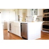 image:imageKingston Brass GKFA301810BC Arctic Stone Solid Surface White Apron Front Farmhouse Single Bowl Kitchen Sink 30 L X 18 W X 9916 D Matte WhiteMatte White
