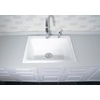 image:imageKingston Brass GT252292 Towne 25 Cast Iron SelfRimming Single Bowl DropIn Kitchen Sink 2Hole White