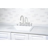 image:imageKingston Brass GT252295 Towne 25 Cast Iron SelfRimming Single Bowl DropIn Kitchen Sink 5Hole White
