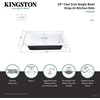 image:imageKingston Brass GT332292 Towne 33 Cast Iron SelfRimming Single Bowl DropIn Kitchen Sink 2Hole White