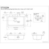 image:imageKingston Brass GT332294 Single Bowl Kitchen Sink White