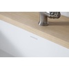 image:imageKingston Brass Gourmetier KGKFA361810BC 36Inch x 18Inch Single Bowl ApronFront Farmhouse Kitchen Sink with Drain Matte WhiteBrushedMatte White