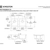 image:imageKingston Brass Petra Galley KGT33229D28 15 Cast Iron SelfRimming Double Bowl Bar Sink with 2Hole Drain and Stainer WhiteBrushed NickelWhiteBrushed Brass
