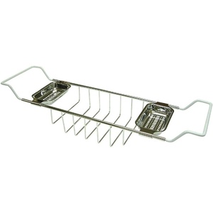 image:imageKINGSTON BRASS CC2151 Kingston Brass 2 Vintage Clawfoot Tub Caddy Polished Chrome  26 x 731 x 525Polished Chrome