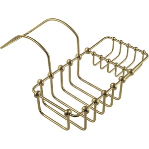 image:imageKingston Brass CC2168 Clawfoot Tub Rim Soap and Sponge Holder Brushed NickelBrushed Brass
