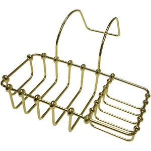 image:imageKingston Brass CC2168 Clawfoot Tub Rim Soap and Sponge Holder Brushed NickelPolished Brass
