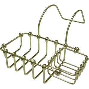 image:imageKingston Brass CC2175 Vintage 7Inch X 4Inch Swivel Soap and Sponge Holder 914Inch Oil Rubbed BronzeBrushed Nickel