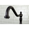 image:imageGourmetier GSY7708ACLSP American Classic SingleHandle Kitchen Faucet with Brass Sprayer Brushed NickelOil Rubbed Bronze