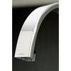 image:imageGourmetier LS8710DLSP Concord SingleHandle Kitchen Faucet with Side Sprayer Matte BlackPolished Chrome