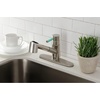 image:imageKingston Brass GSC8578DKL Kaiser PullOut Sprayer Kitchen Faucet Brushed Nickel 1038 x 875 x 881Brushed Nickel