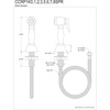 image:imageKingston Brass Gourmetier CCRP1K1SPR Vintage Kitchen Faucet Sprayer Polished ChromeBrushed Nickel