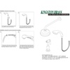 image:imageKingston Brass Gourmetier KBS122SP Kitchen Faucet Sprayer BlackBlackChrome