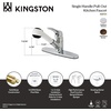 image:imageKingston Brass KB701 PullOut Kitchen Faucet Polished ChromeOil Rubbed Bronze