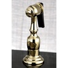 image:imageKingston Brass KBSPR6 Brass Kitchen Faucet Side Sprayer in Polished NickelPolished Brass