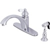 image:imageKingston Brass KS6571PLBS SingleHandle Kitchen Faucet Polished Chrome