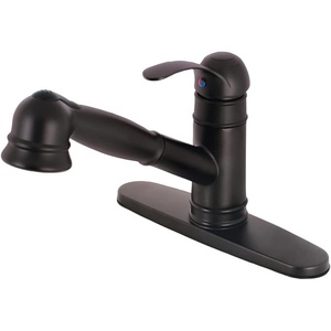 image:imageKingston Brass GSC7575WEL PullOut Kitchen Faucet 8916 in Spout Reach Oil Rubbed BronzeOil Rubbed Bronze