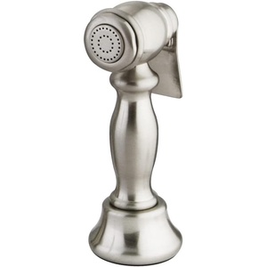 image:imageKingston Brass Gourmetier CCRP1K1SPR Vintage Kitchen Faucet Sprayer Polished ChromeBrushed Nickel