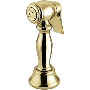 image:imageKingston Brass Gourmetier CCRP1K1SPR Vintage Kitchen Faucet Sprayer Polished ChromePolished Brass
